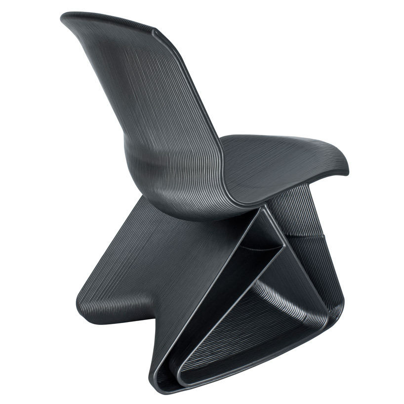 dirk vander kooij endless saloon table + rocking chair